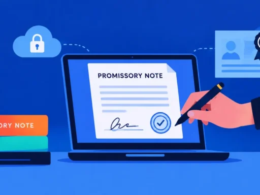 promissory note template