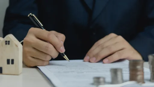 1. Online notary preparing a lease agreement for recording.