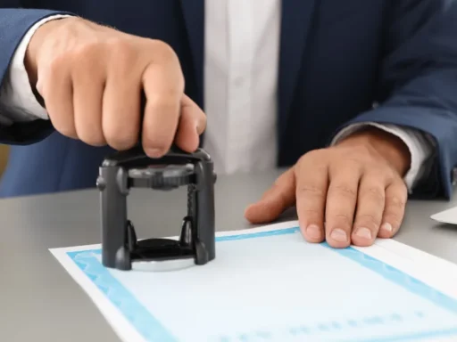 New Jersey online notarization process showing ID verification, live video signing, and secure digital document sealing.